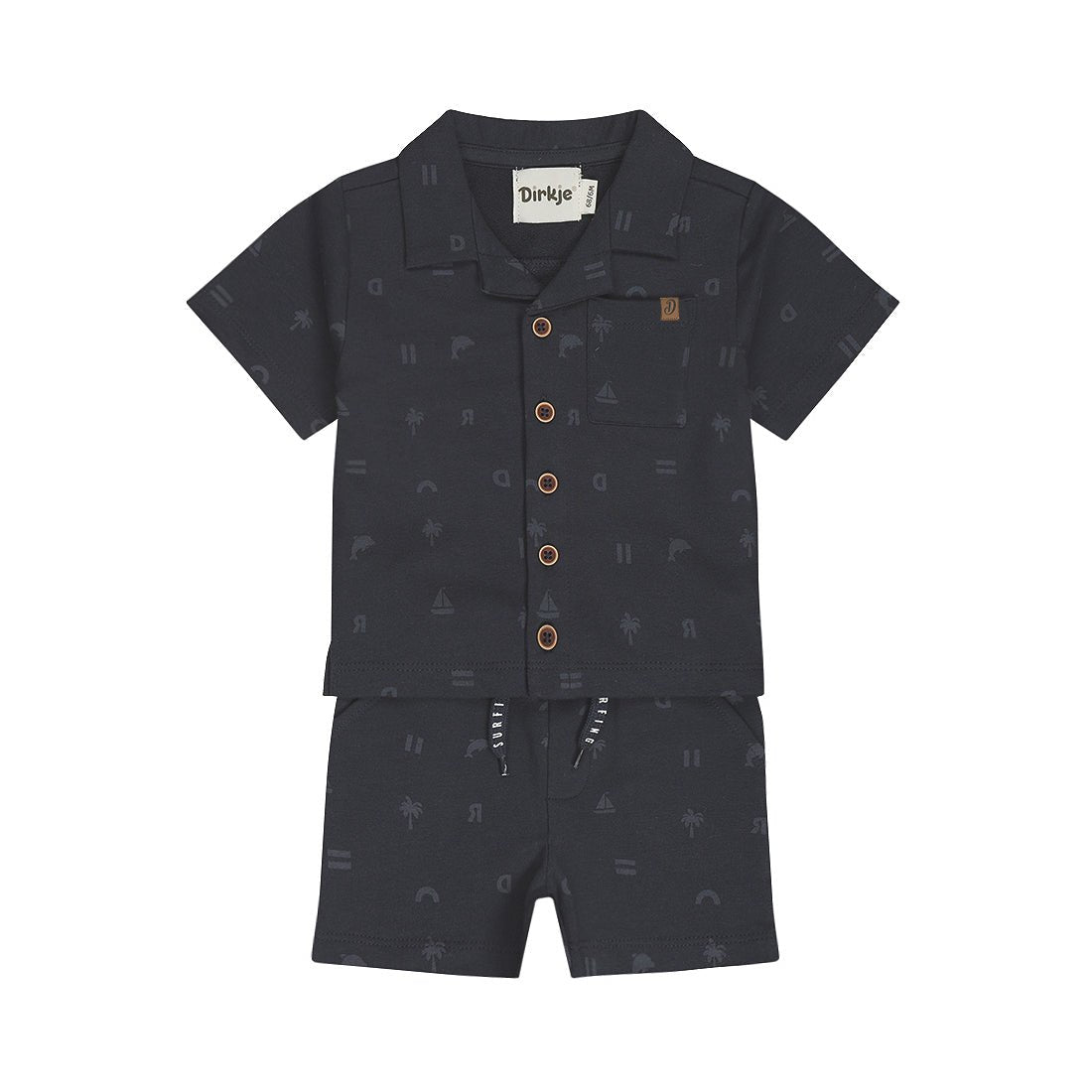 Conjunto Polo y Short de Algodón Azul Playero para Niño - Kool KidsDIRKJEKool KidsN58674-3MConjunto Polo y Short de Algodón Azul Playero para Niño3 MesesNavy8720815596155